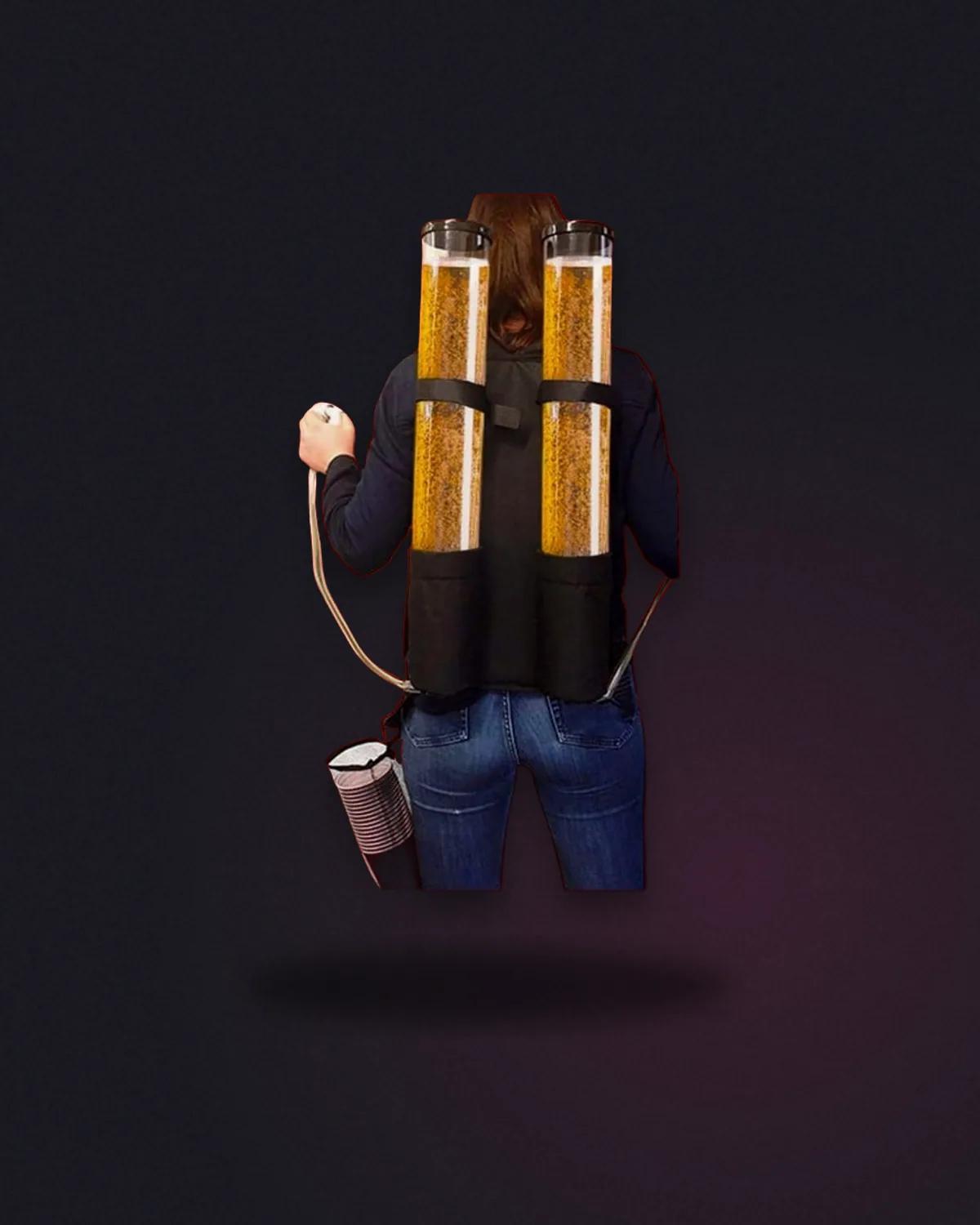 Dispensador de cerveja portátil 2×3 L